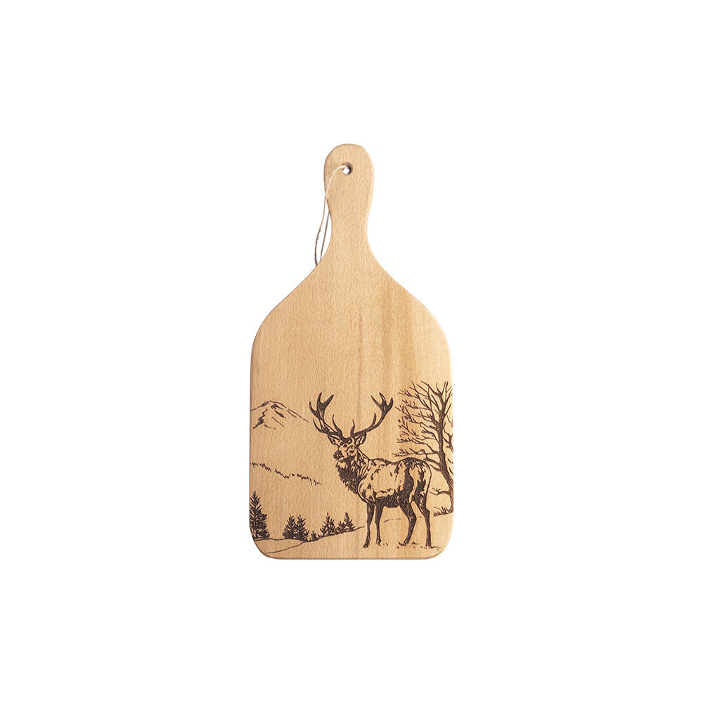Scenic Stag Beech Hanging Paddle  - Small
