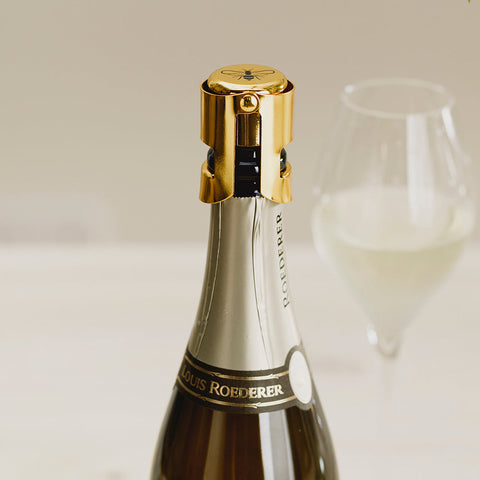 Gold Bee Champagne & Prosecco Stopper