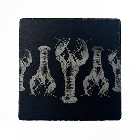 Lobster Repeat Slate Pot Stand