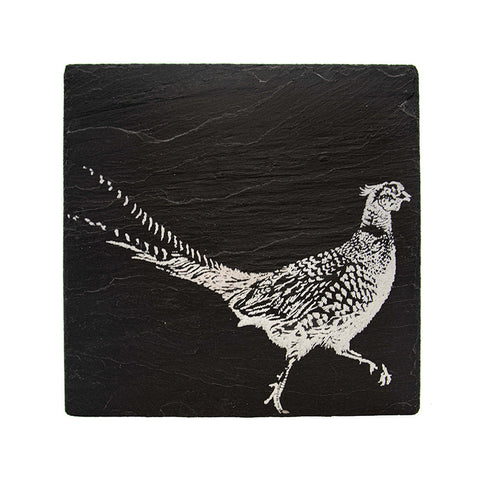 Pheasant Slate Pot Stand