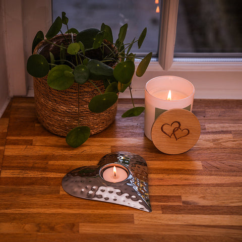 Hearts Fresh Fennel, Patchouli & Carrot Candle