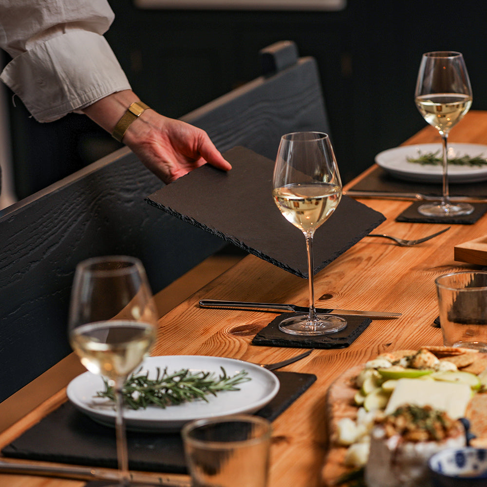 Rectangular Slate Place Mats - Set of 2