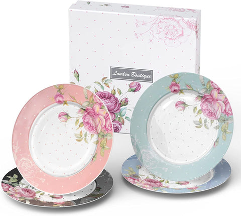 Mothers Day CoronationFamily Party Set Special 3 Tier Cake Stand 4 Plates 2 Cups 2 Saucers (Turquoise)