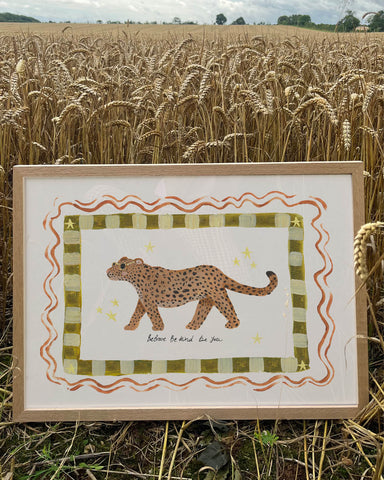 Be You - Jaguar Art Print