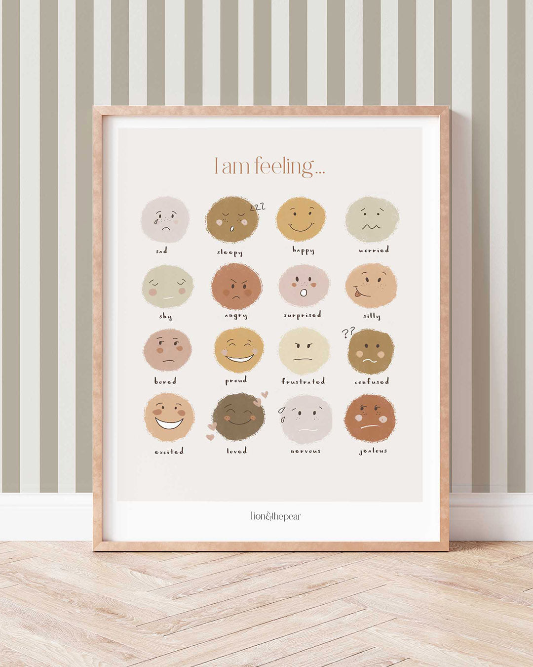 Big Little Feelings - Emotions Art Print