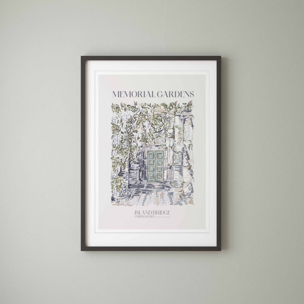 Dublin Memorial Gardens - Landscape Art Print