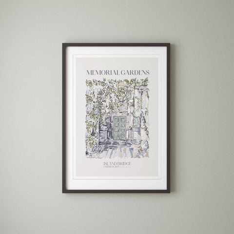 Dublin Memorial Gardens - Landscape Art Print