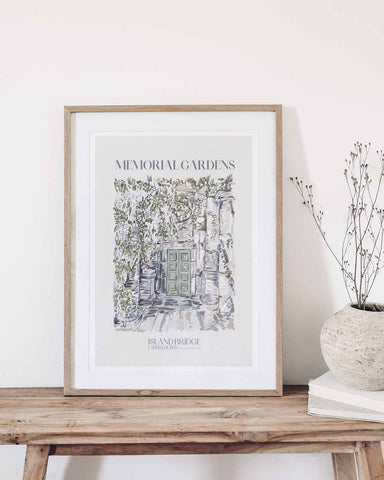 Dublin Memorial Gardens - Landscape Art Print