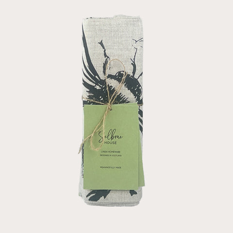 Bee Linen Table Runner