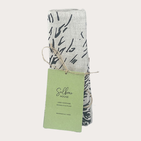 Hare Linen Table Runner