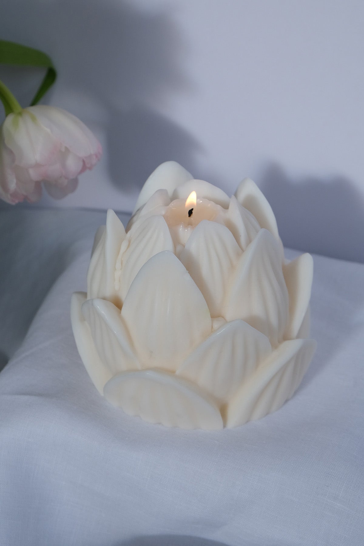 Lotus Flower Candle