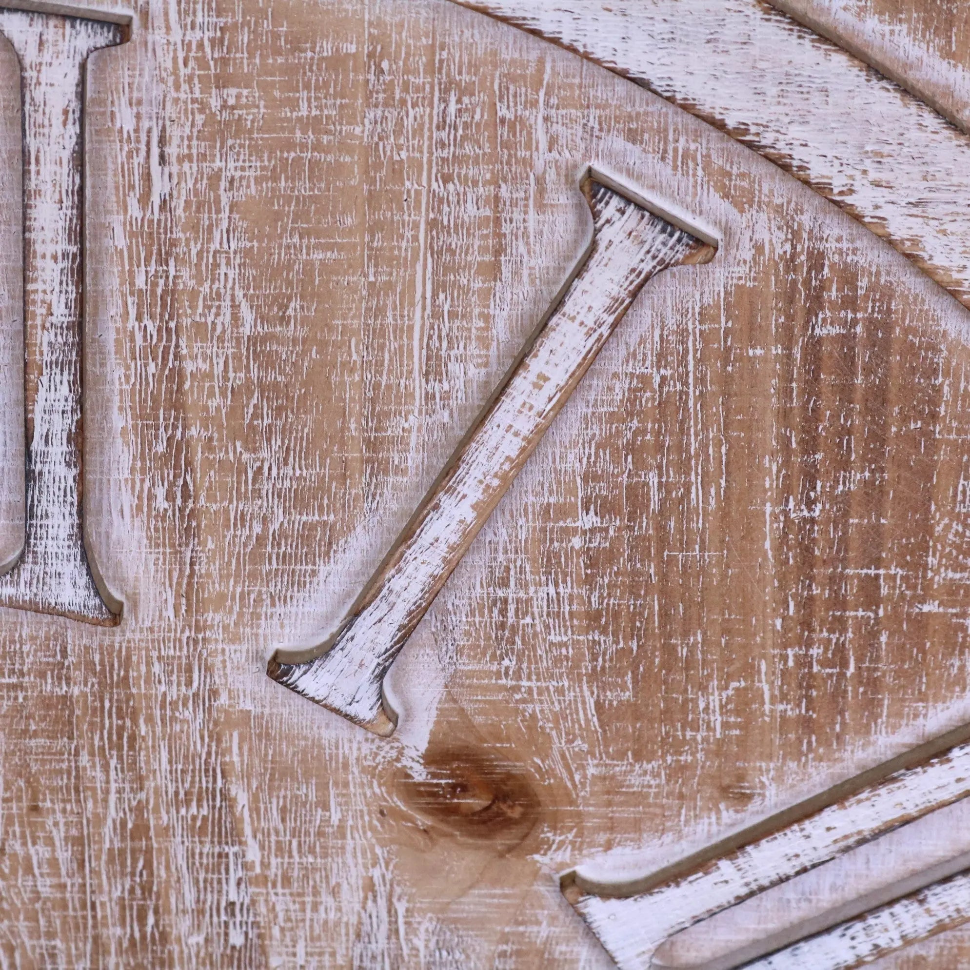 Large Square Wooden Clock 60cm 2 Colours