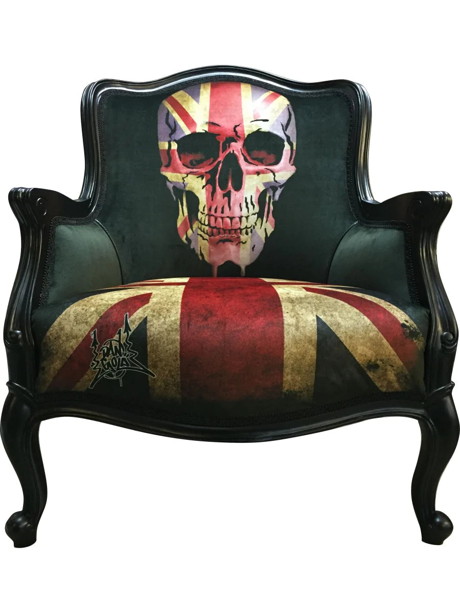 Dan Gold - Union Skull Arm Chair