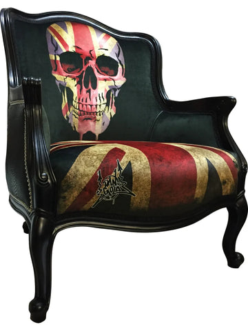 Dan Gold - Union Skull Arm Chair