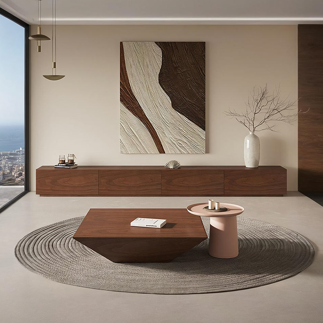 Lavone TV Stand, Walnut