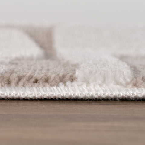 Loft Abstract Beige Rug