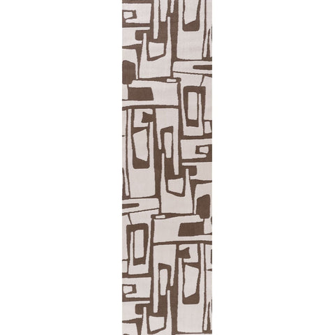 Loft Abstract Brown Rug