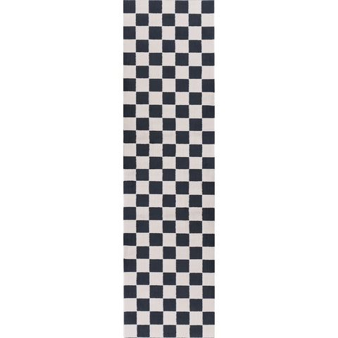 Loft Checkerboard Blue Rug