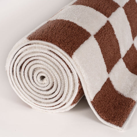Loft Checkerboard Terra Rug
