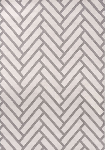 Loft Chevron Grey Rug