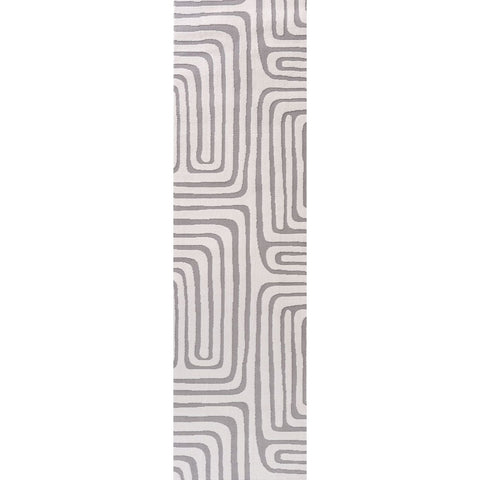 Loft Geometric Grey Rug