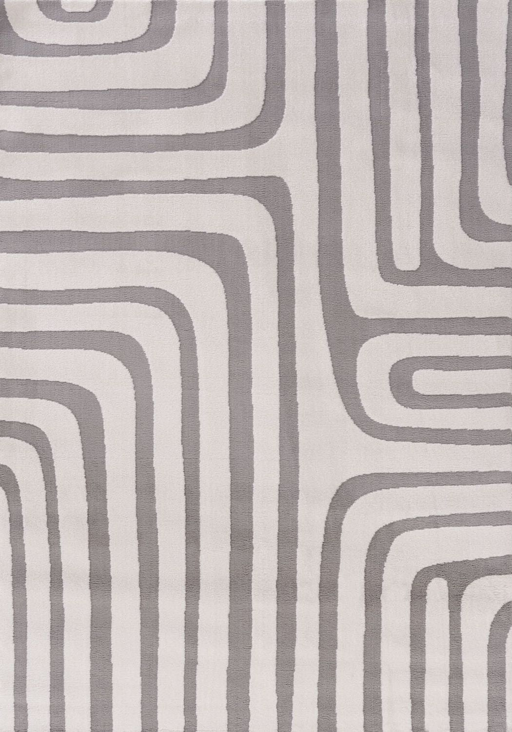 Loft Geometric Grey Rug