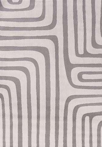 Loft Geometric Grey Rug