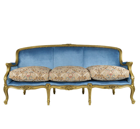 Louis French Rose Sofa