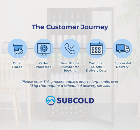 Subcold Maxi250 Tall Drinks Fridge Stainless Steel