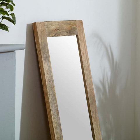 Merlin Mango Wooden Mirror Extra Long