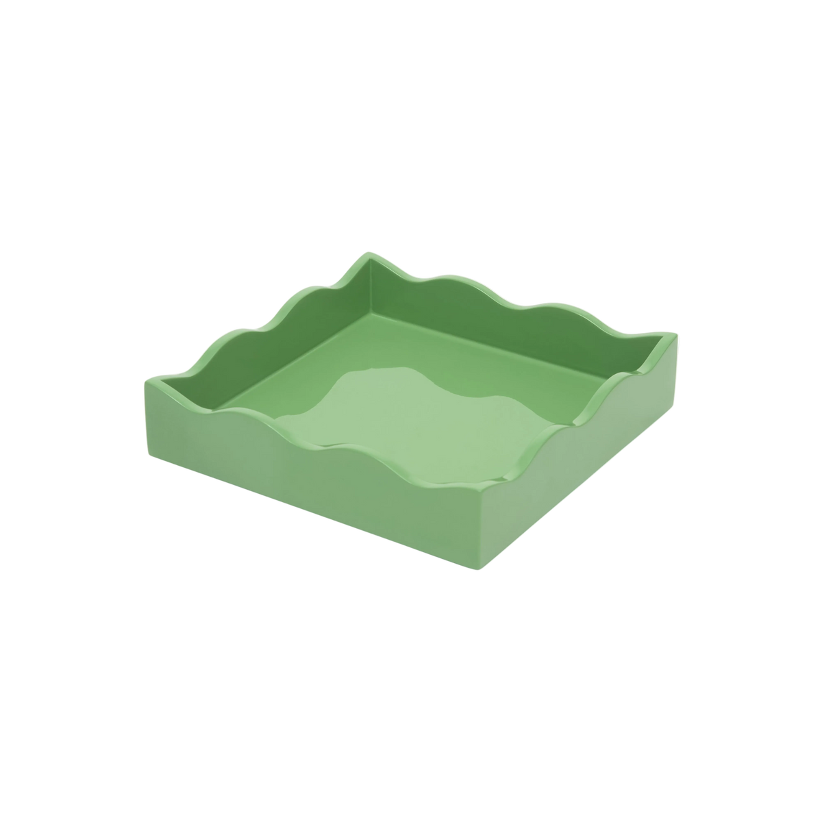 Square Allegra Tray in Green