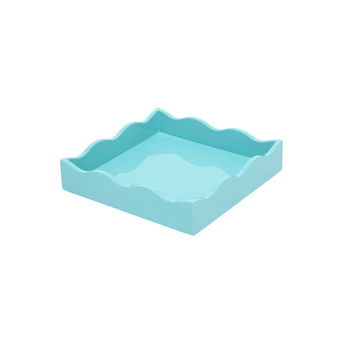 Square Allegra Tray in Blue