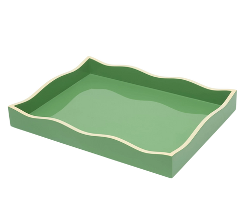 Allegra Wiggle Tray in Green