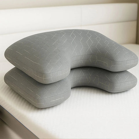 Brightr® MoonHug Adjustable Memory Foam pillow Bundle