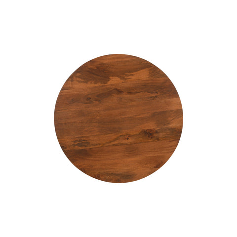 Compton Mango Wood Round Coffee Table