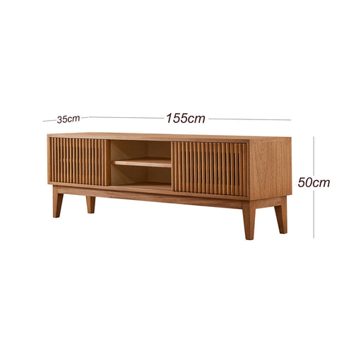 Melia Media Unit with Sliding Doors