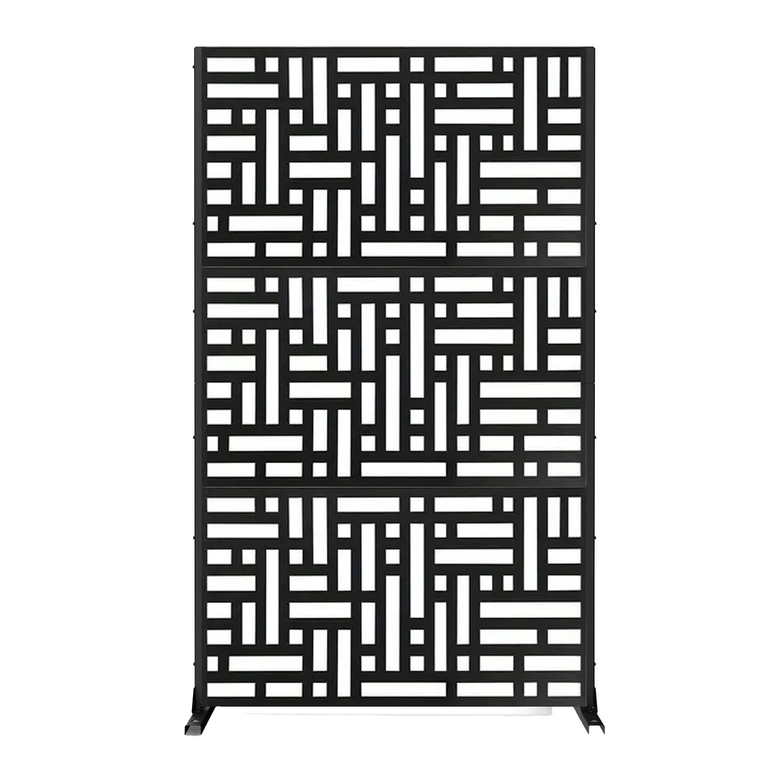 Metal Indoor/Outdoor Privacy Screen 90cm x 180cm - Maze