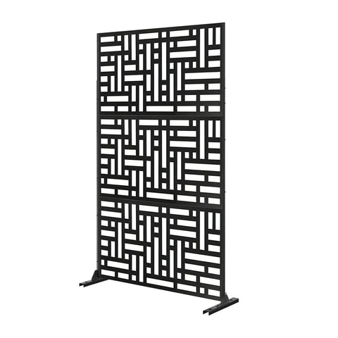 Metal Indoor/Outdoor Privacy Screen 90cm x 180cm - Maze
