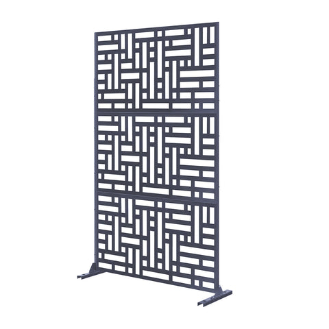 Metal Indoor/Outdoor Privacy Screen 90cm x 180cm - Maze
