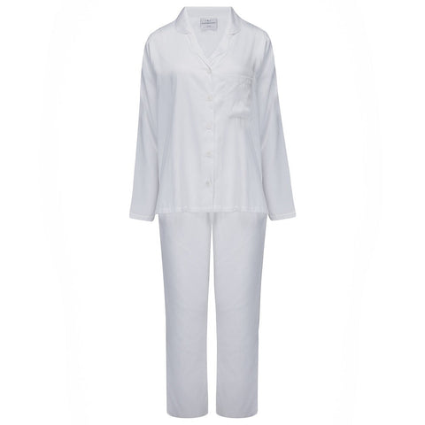 Vivian Micromodal Pyjamas White