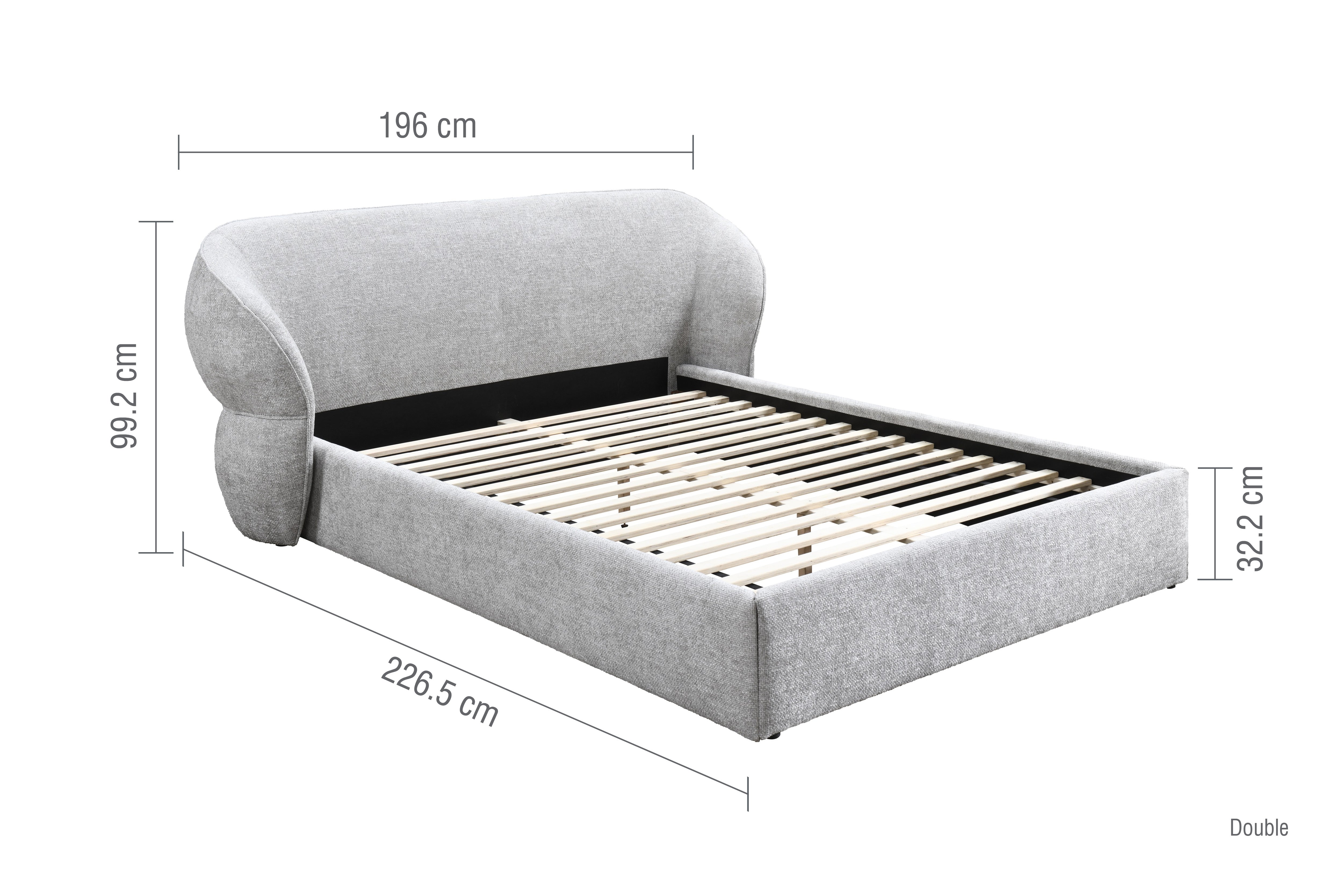 Milan King Size Bed Frame