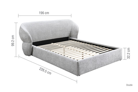 Milan King Size Bed Frame