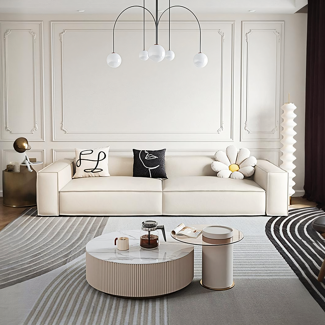 Milton Two Seater Sofa, Four Seater Corner Sofa, Leathaire