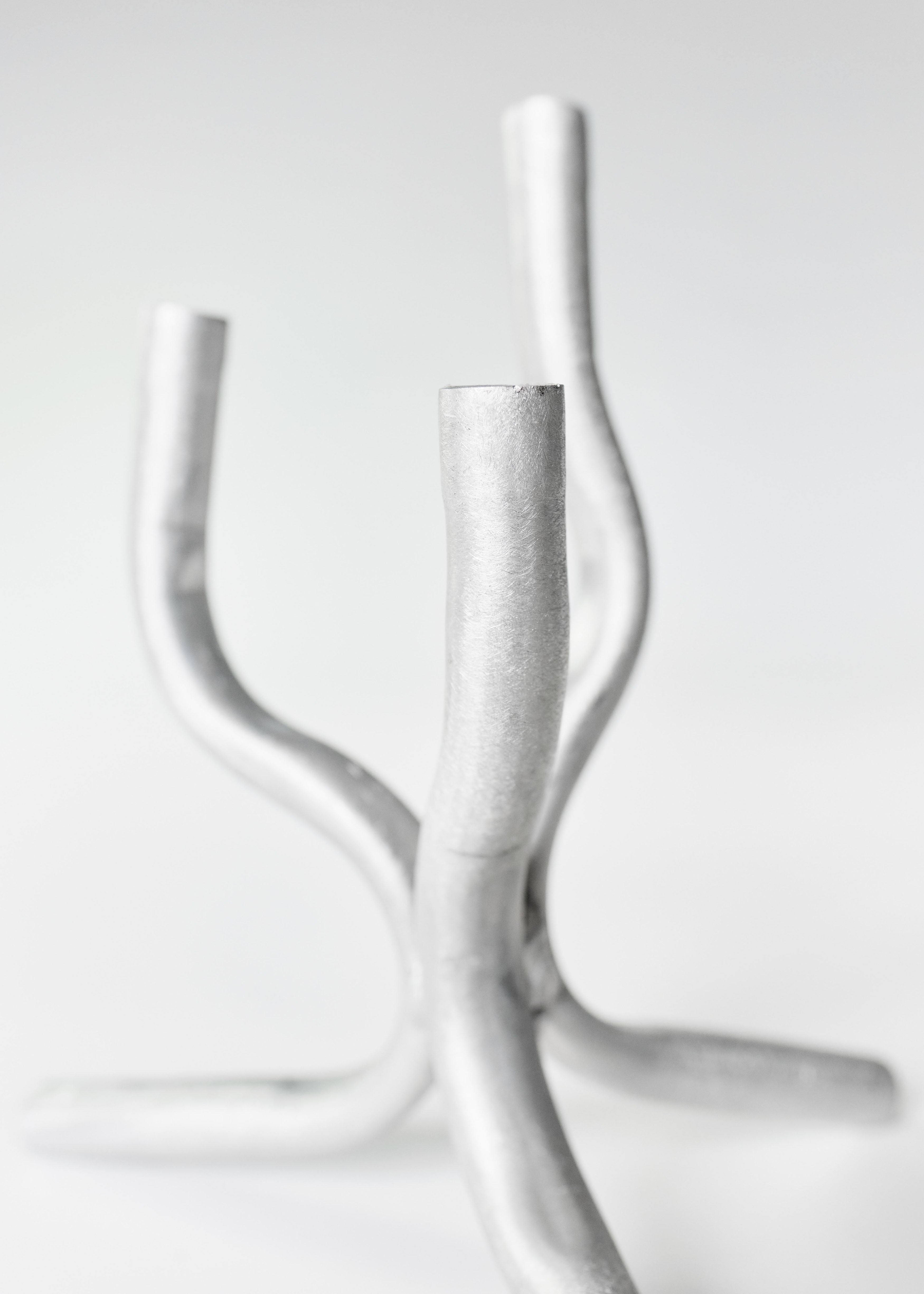 Aluminium Mini Candelabra