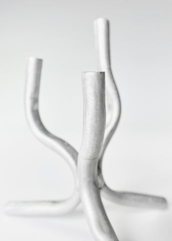 Aluminium Mini Candelabra