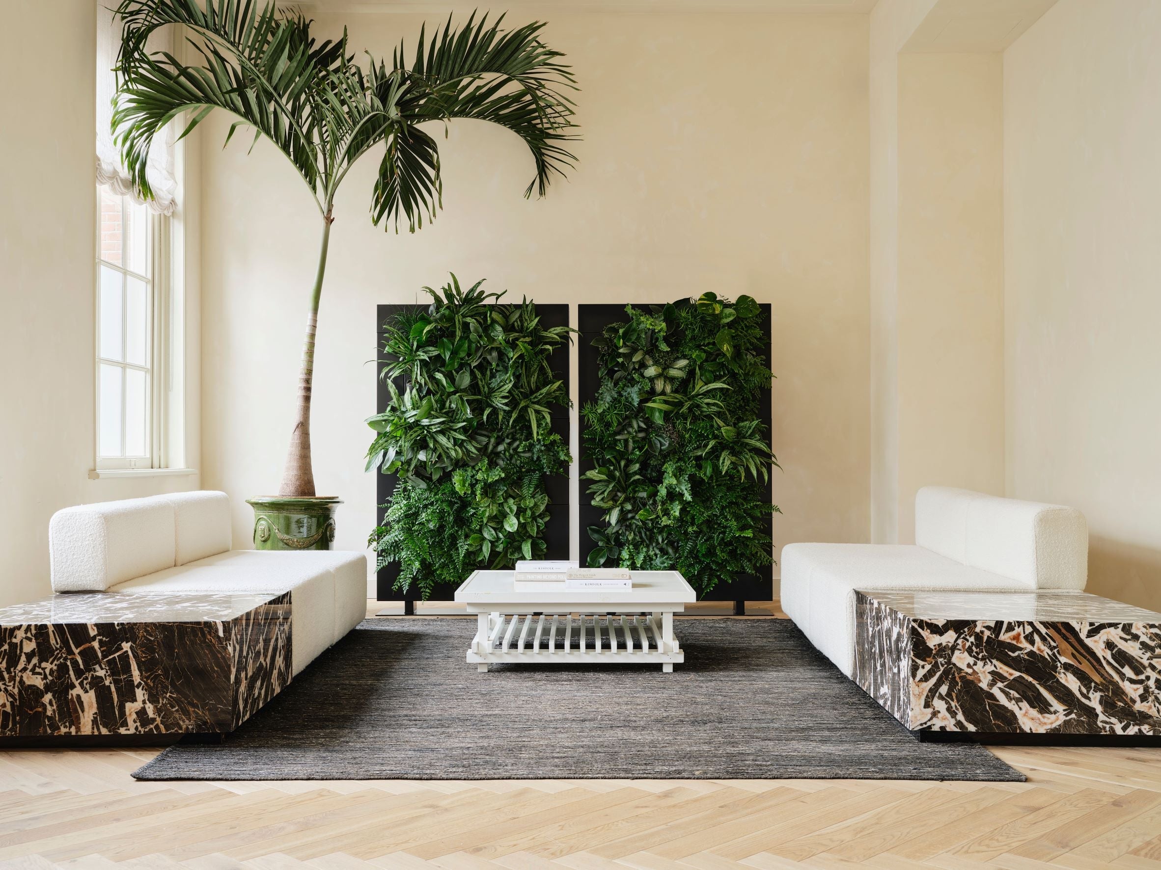 Living Wall Divider - 131cm - Black