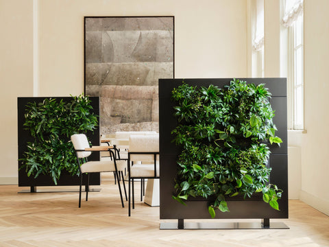 Living Wall Divider - 131cm - Black