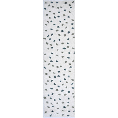 Moodi Shaggy Green Drizzle Rug