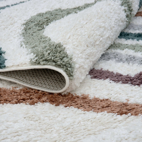 Moodi Shaggy Multicolour Mirage Rug