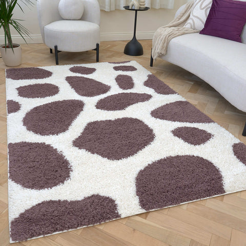 Moodi Shaggy Purple Nimbus Rug